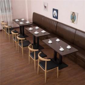 西安西餐廳沙發卡座廠家定制