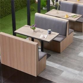 西安餐廳沙發卡座定制