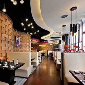 西安火鍋城卡座沙發定做工廠