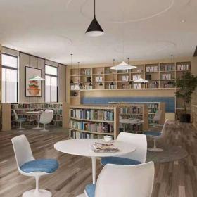 西安某部隊(duì)閱覽室書(shū)柜桌椅定做案例