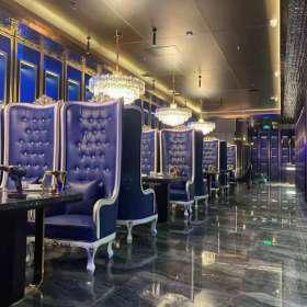 榆林某高端星級(jí)酒店餐廳餐桌椅定做實(shí)例